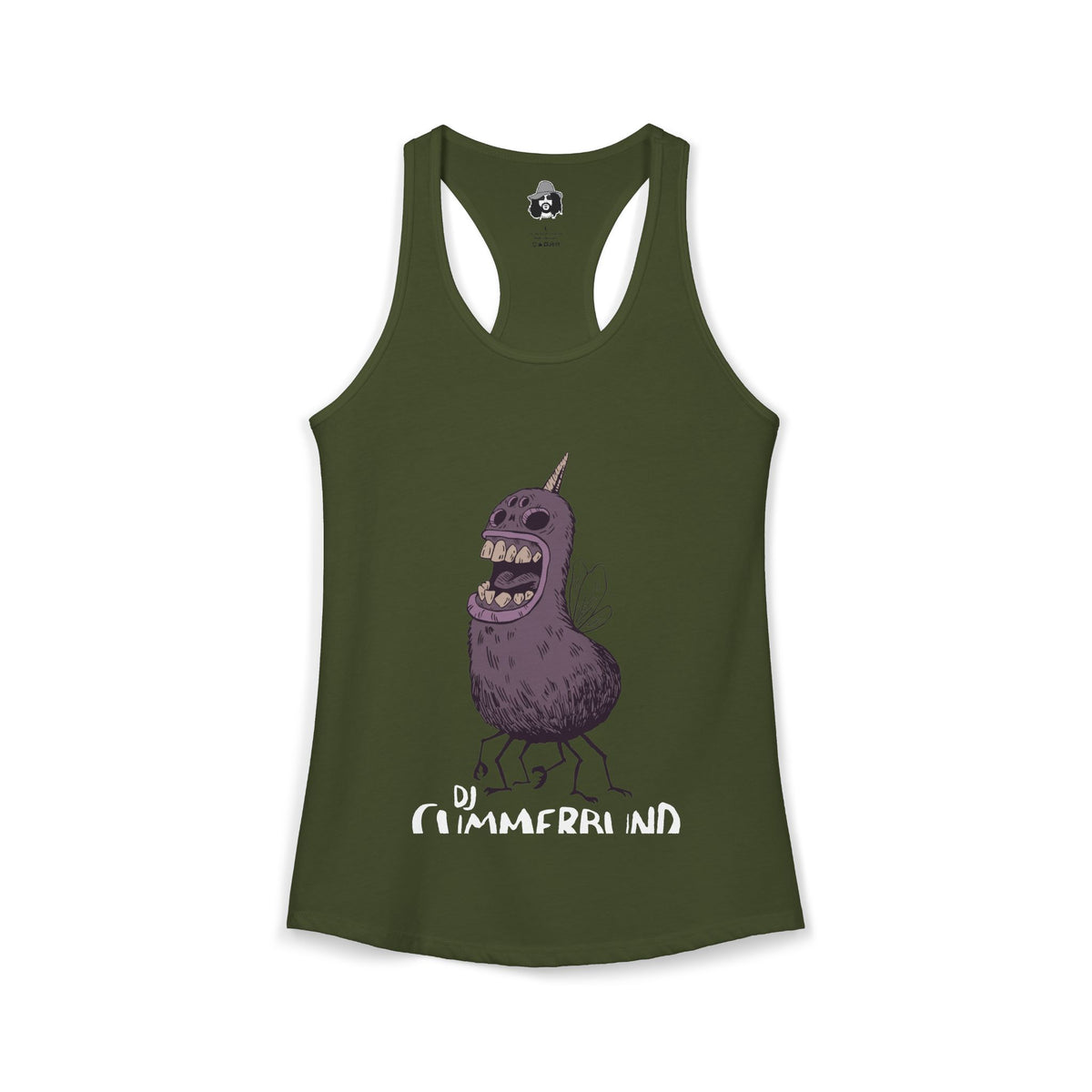 Jergens Jellybean Monster Dark Women's Cut Tank Top