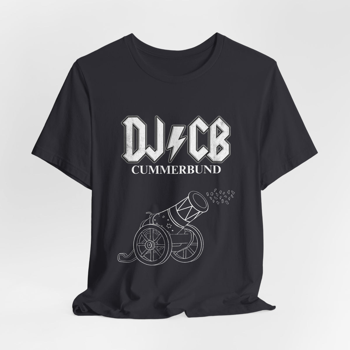 DJ/CB With Cannon Dark T-Shirt