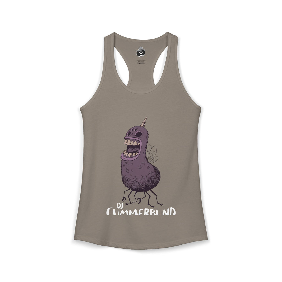 Jergens Jellybean Monster Dark Women's Cut Tank Top