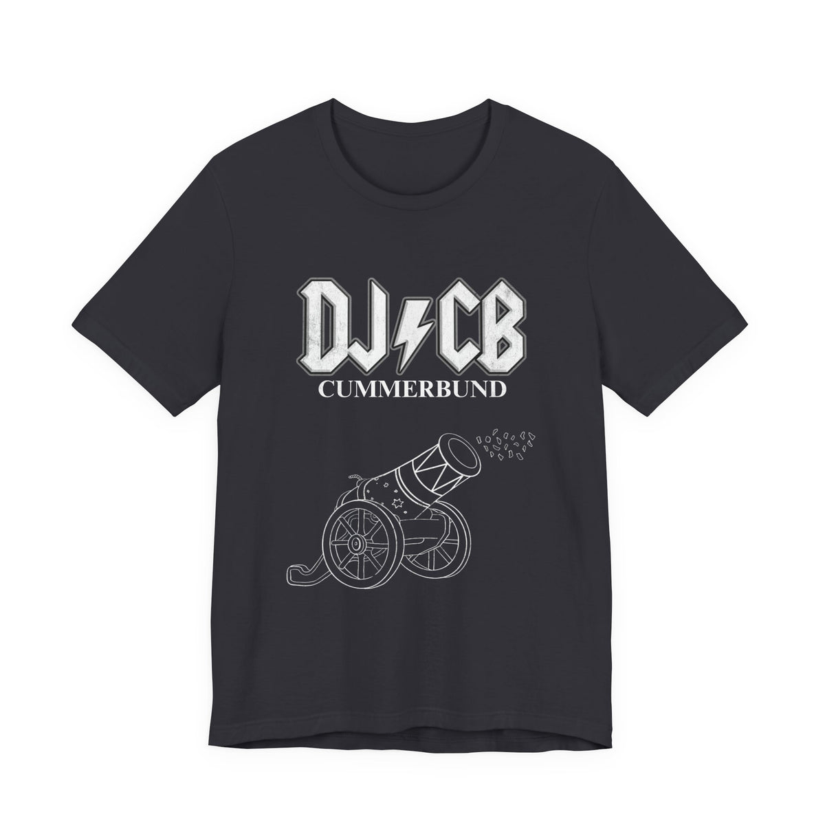 DJ/CB With Cannon Dark T-Shirt