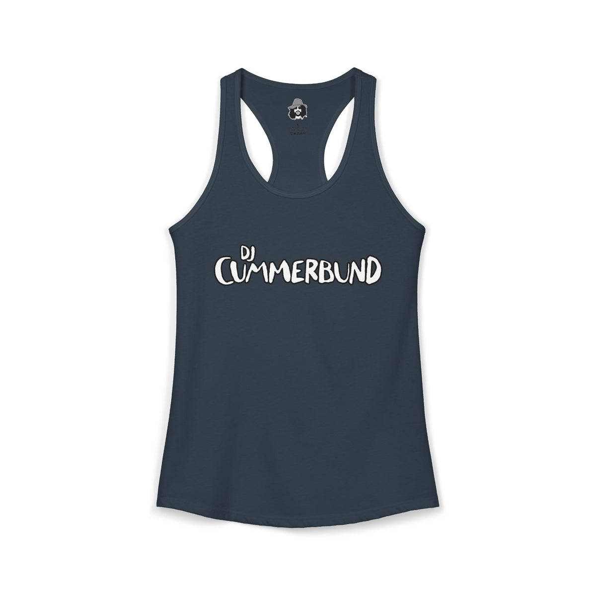 DJ Cummerbund Logo Women's Cut Tank Top
