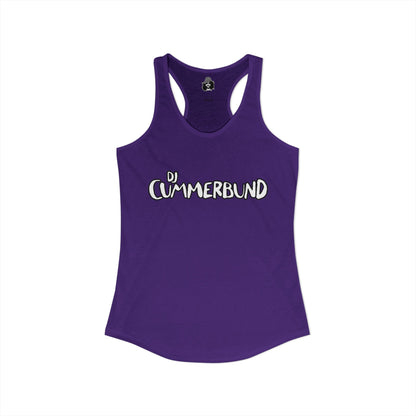 DJ Cummerbund Logo Women's Cut Tank Top