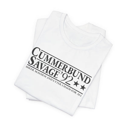 Cummerbund for President Light and Black T-Shirt