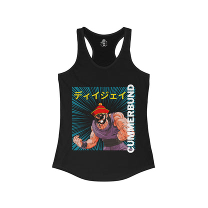 DJ Cummerbund Anime Women's Cut Tank Top