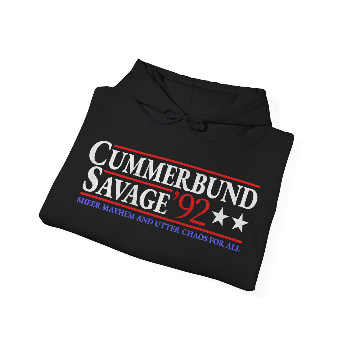 Cummerbund for President Dark and Colorful Hoodie