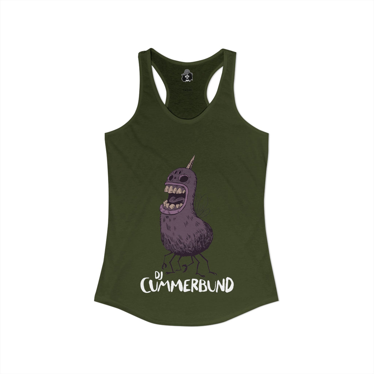 Jergens Jellybean Monster Dark Women's Cut Tank Top