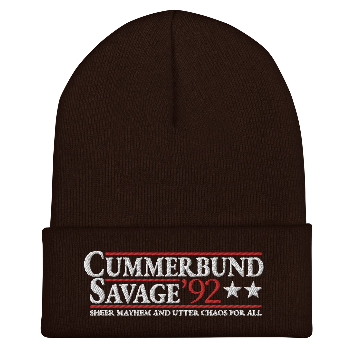 Cummerbund For President Dark and Colorful Beanie