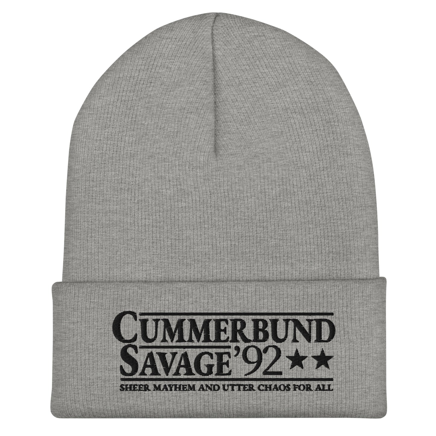 Cummerbund For President Light and Black Beanie