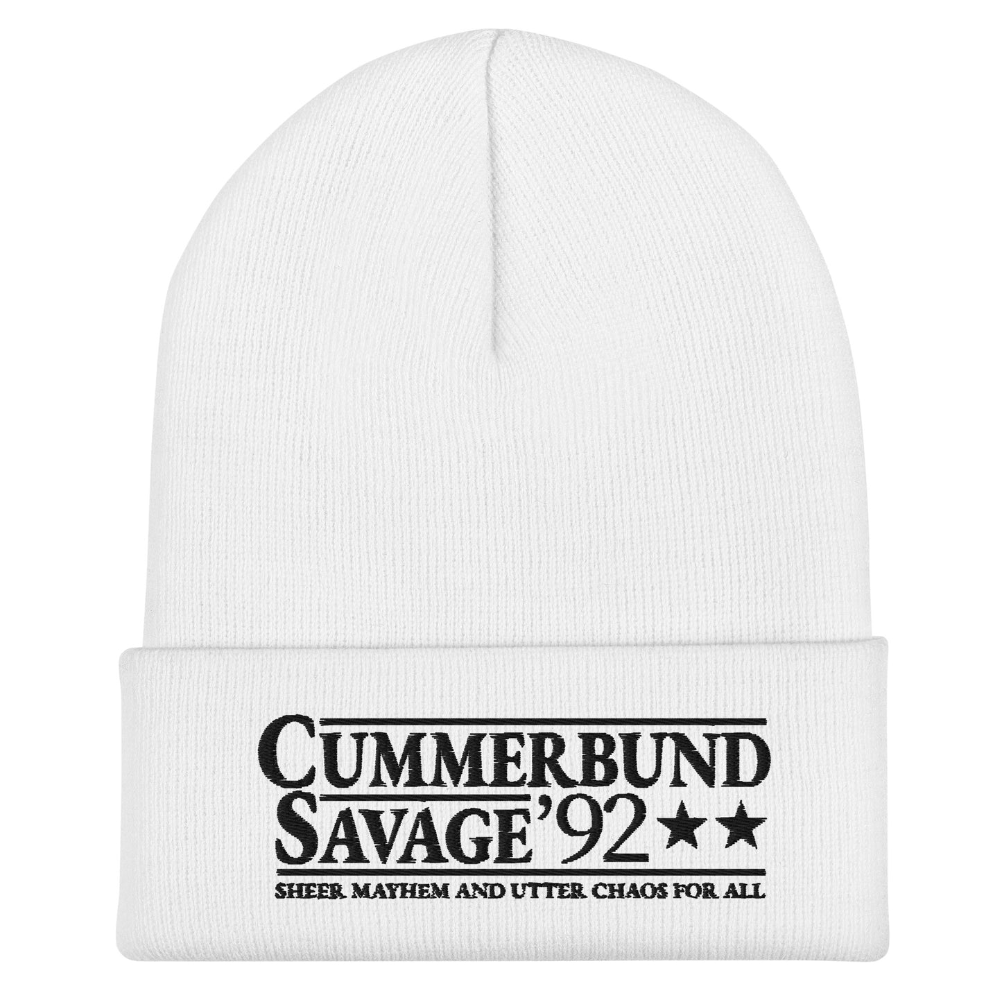 Cummerbund For President Light and Black Beanie